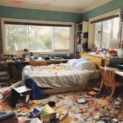 picture of a dirty room.